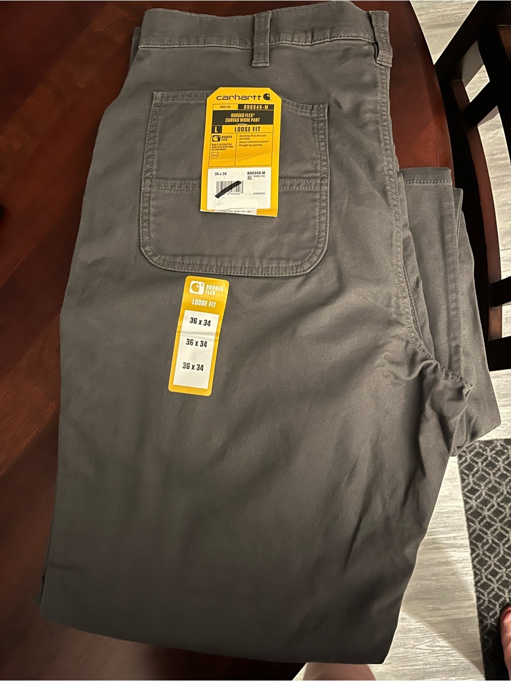 Carhartt Men's Cargo Pants - charcoal Gray 36x34